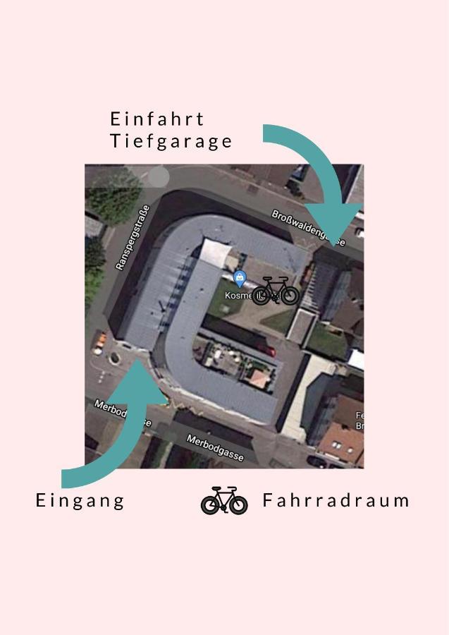 2-Zimmerwohnung Mit Dachterrasse In Seenahe Bregenz Esterno foto