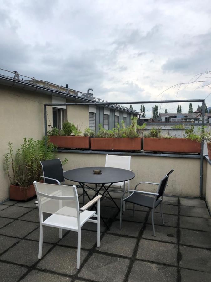 2-Zimmerwohnung Mit Dachterrasse In Seenahe Bregenz Esterno foto